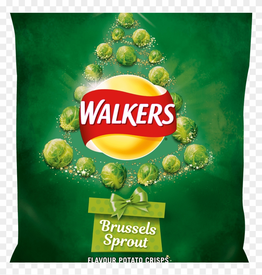 Walkers Is Launching Brussels Sprouts Flavoured Crisps - Walkers Brussel Sprout Crisps Clipart
