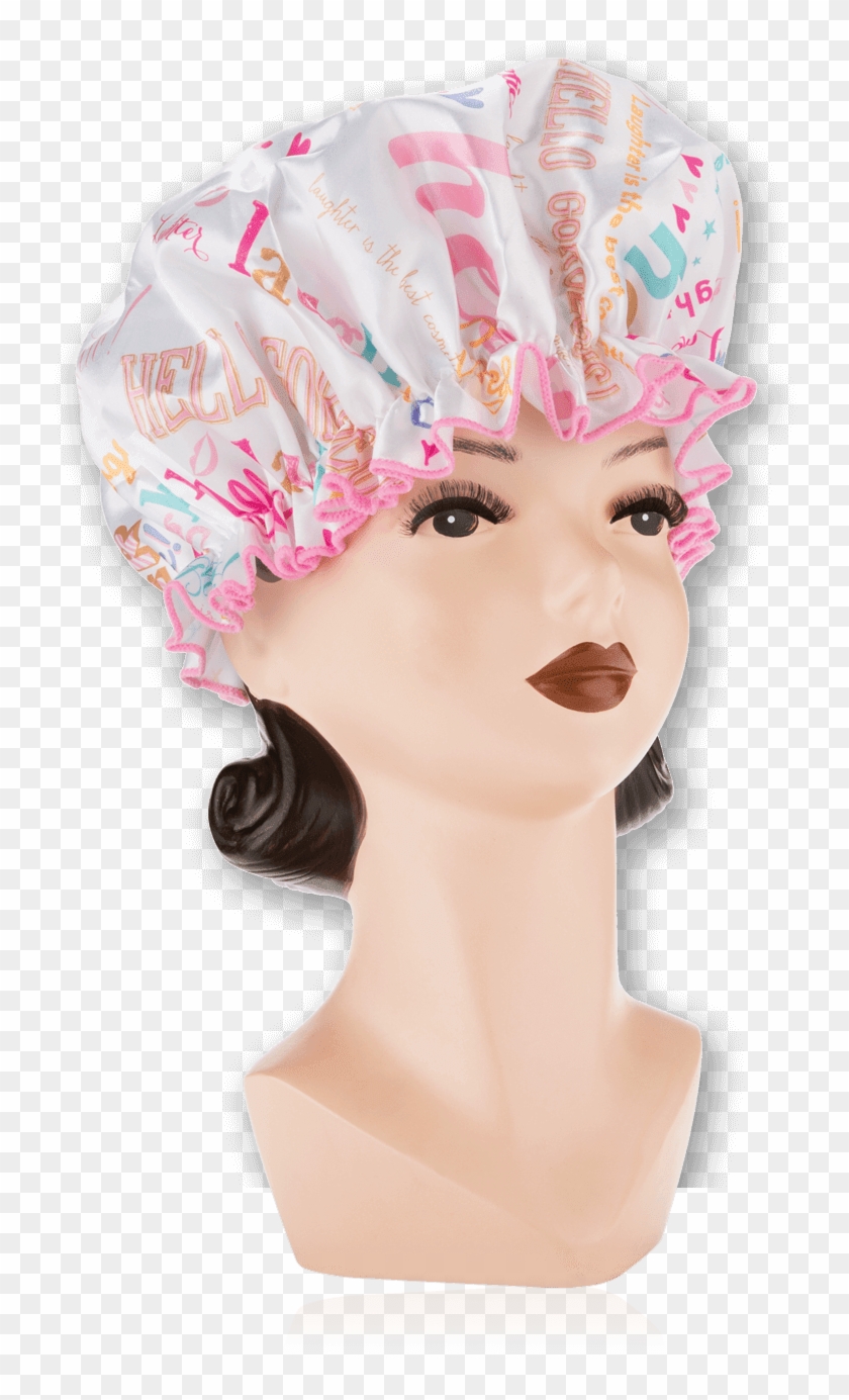 Words Of Wisdom Shower Cap - Benefit Shower Cap Clipart