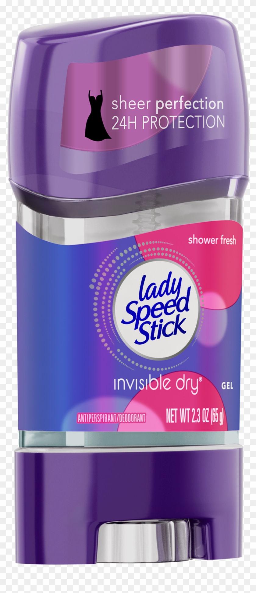 Lady Speed Stick Antiperspirant Deodorant, Shower Fresh, - Plastic Bottle Clipart #4809637