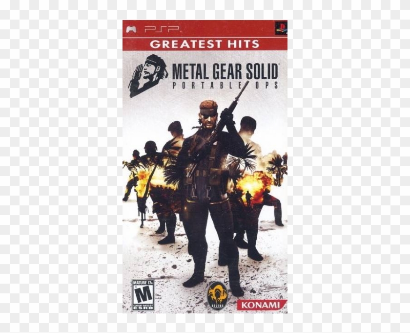 Metal Gear Solid Portable Ops Clipart #4809984