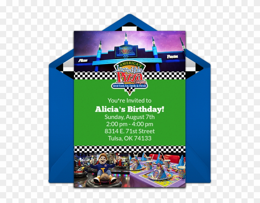 Build Your Invitations - Incredible Pizza Clipart