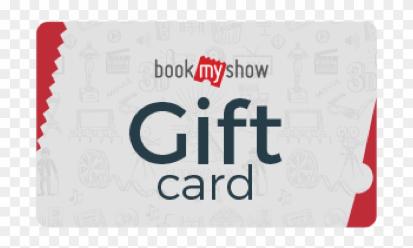 Rs 500 Bookmyshow Gift Card - Bookmyshow Clipart