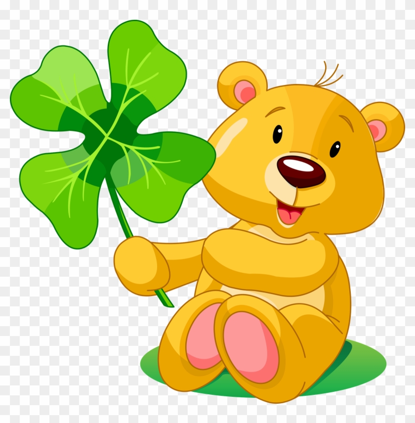 Sad Cat Clip Art - Cute Teddy Bear Drawing With A Heart - Png Download