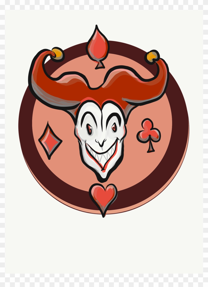 Joker Tattoo Idea - Illustration Clipart #4811309