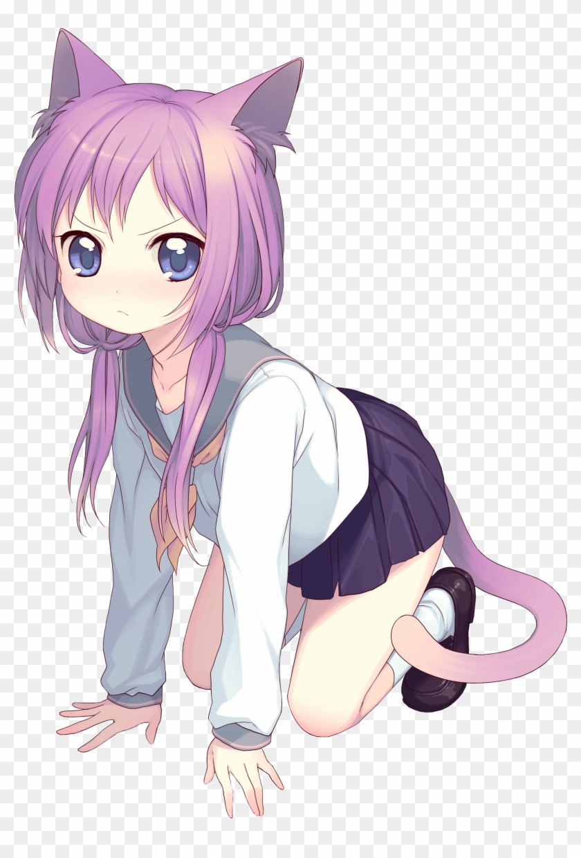 View Samegoogleiqdbsaucenao 1409899405345 , - Cute Little Neko Anime Girl Clipart