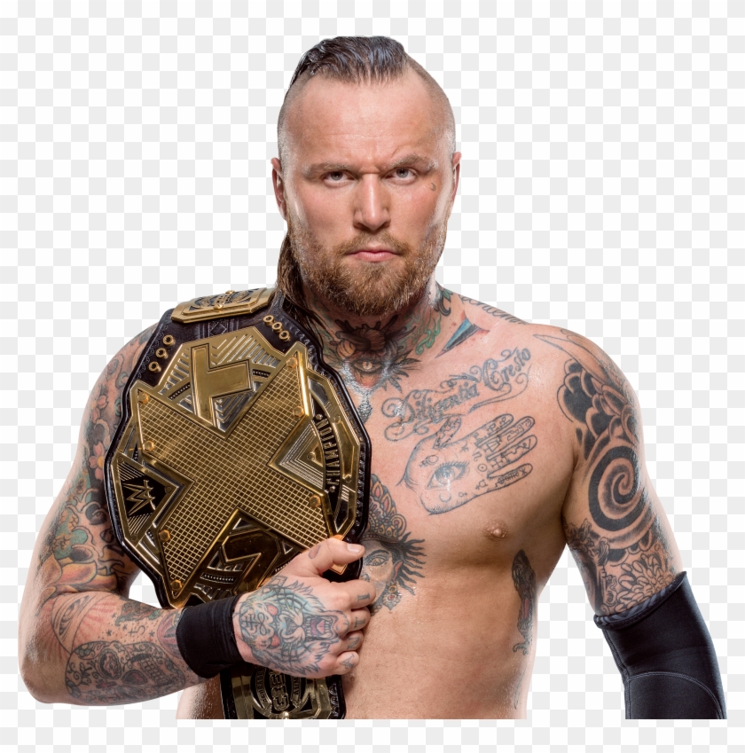 Aleister Black's Nxt Championship Render - Aleister Black Wwe Champion Clipart #4811666