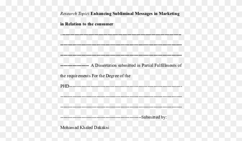 Doc - Example Of Reflection Paper In Science Clipart