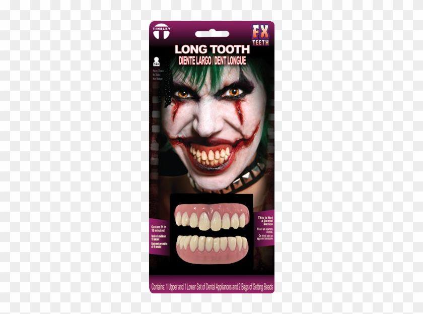 Long Tooth - Tooth Clipart #4812069