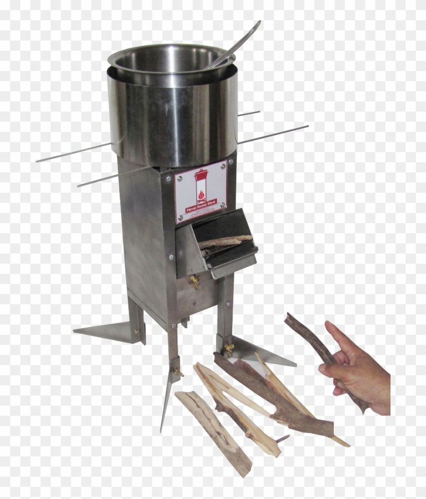Pānval Rocket Stove - Machine Clipart