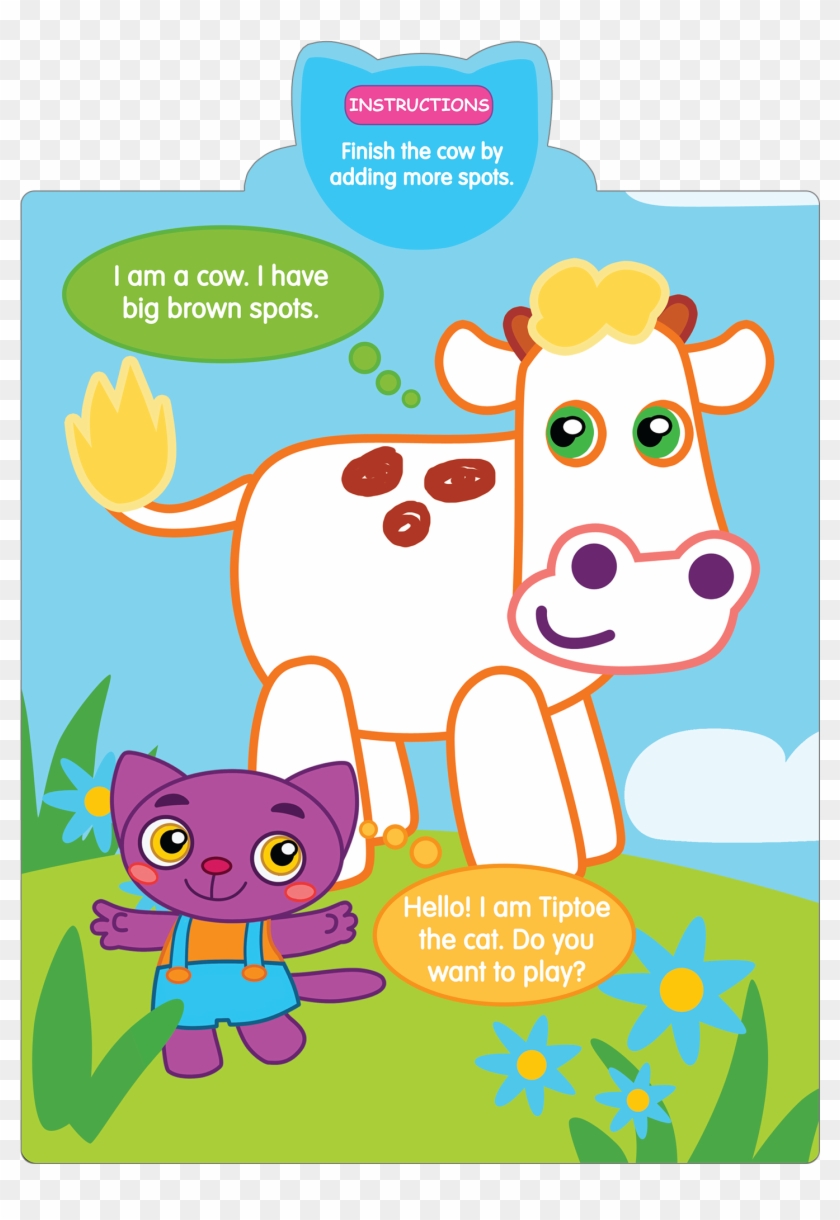 Dots, Spots, Stripes Gets Little Ones Ready To Write - Cartoon Clipart #4812830