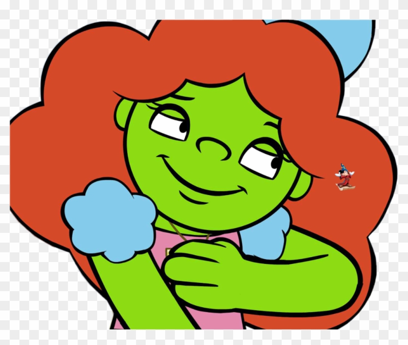#freetoedit Eileen The Birthday Girl & Her Jedi Sorcerer - Wordgirl Birthday Girlgreen Clipart