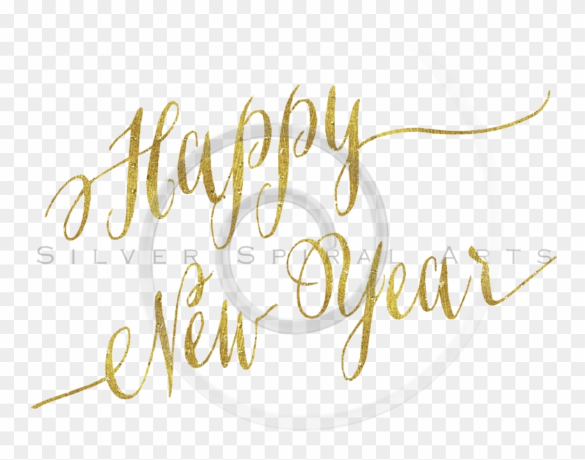 Foil And Quotes Backgrounds Silverspiralarts - Happy Birthday Png Gold Clipart