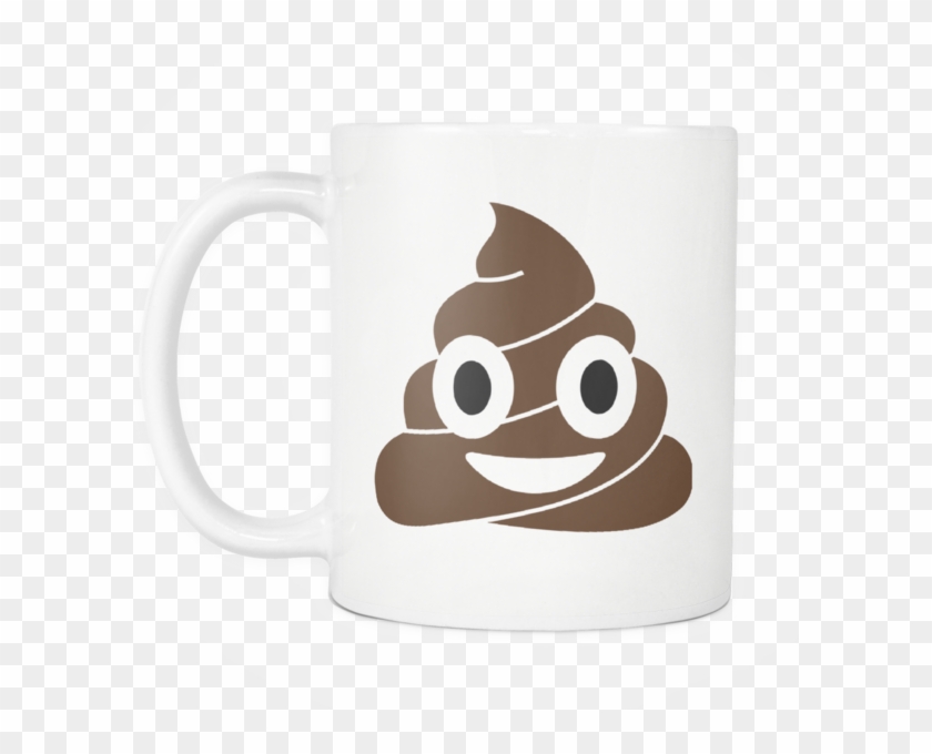 Simple Poop Mug - Poop Emoji Svg File Clipart