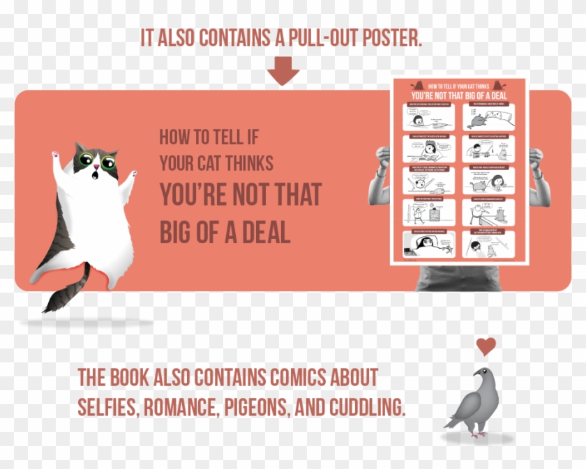 How To Tell If Your Cat Thinks You're Not That Big - My Cat Is More Impressive Than Your Baby Clipart