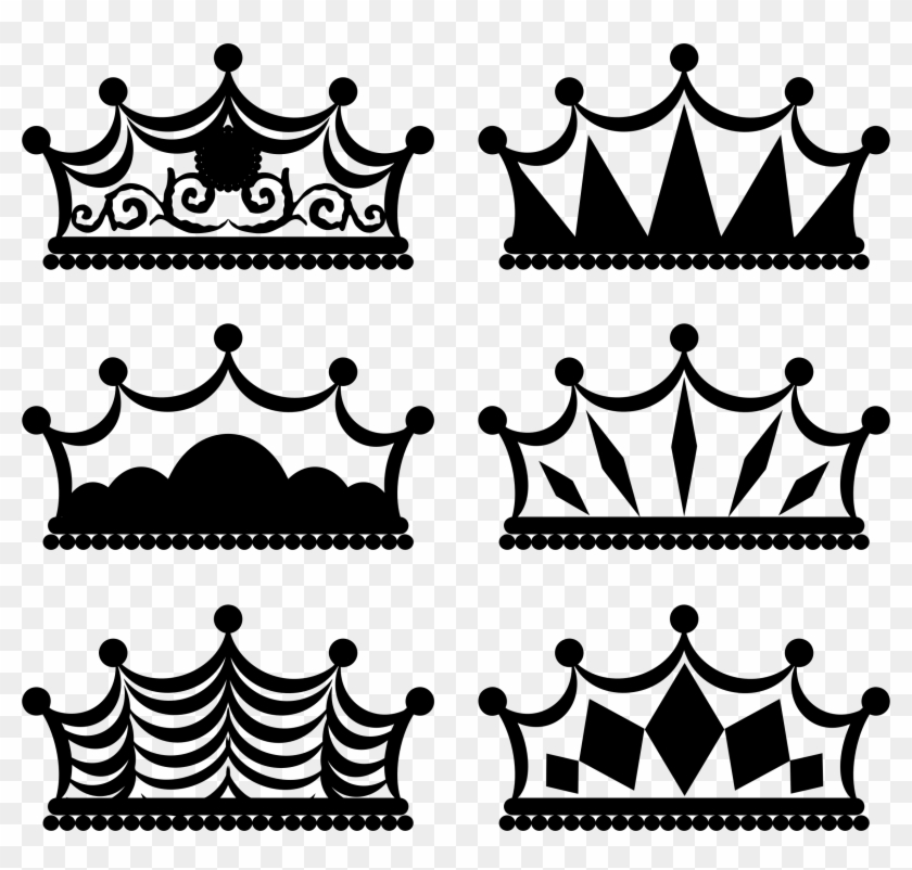 Six Silhouettes Big Image - Silhouette Clipart #4813964