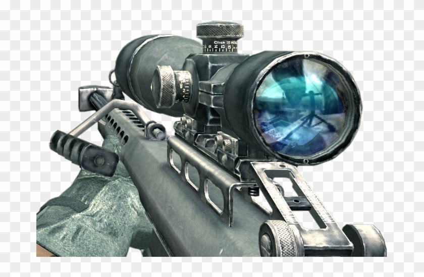 Barrett Cal Call Of - Modern Warfare Remastered Barrett Png Clipart #4814130