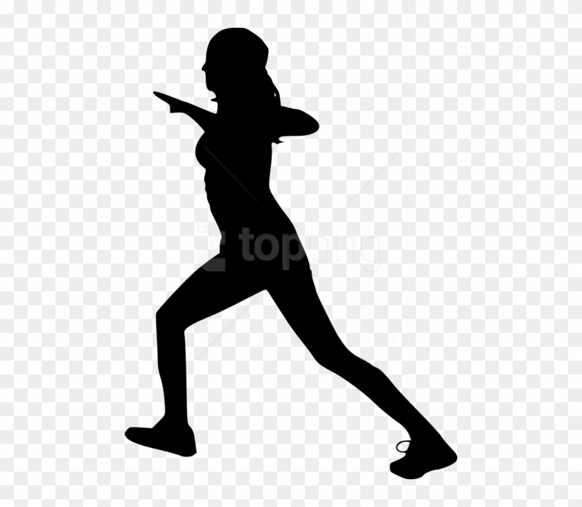 Fitness Silhouette Png - Boy Running Silhouette Clipart #4814162