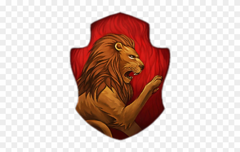 Gryffindor Hogwarts Lion Harrypotter Hermionegranger - Gryffindor Hogwarts Houses Clipart