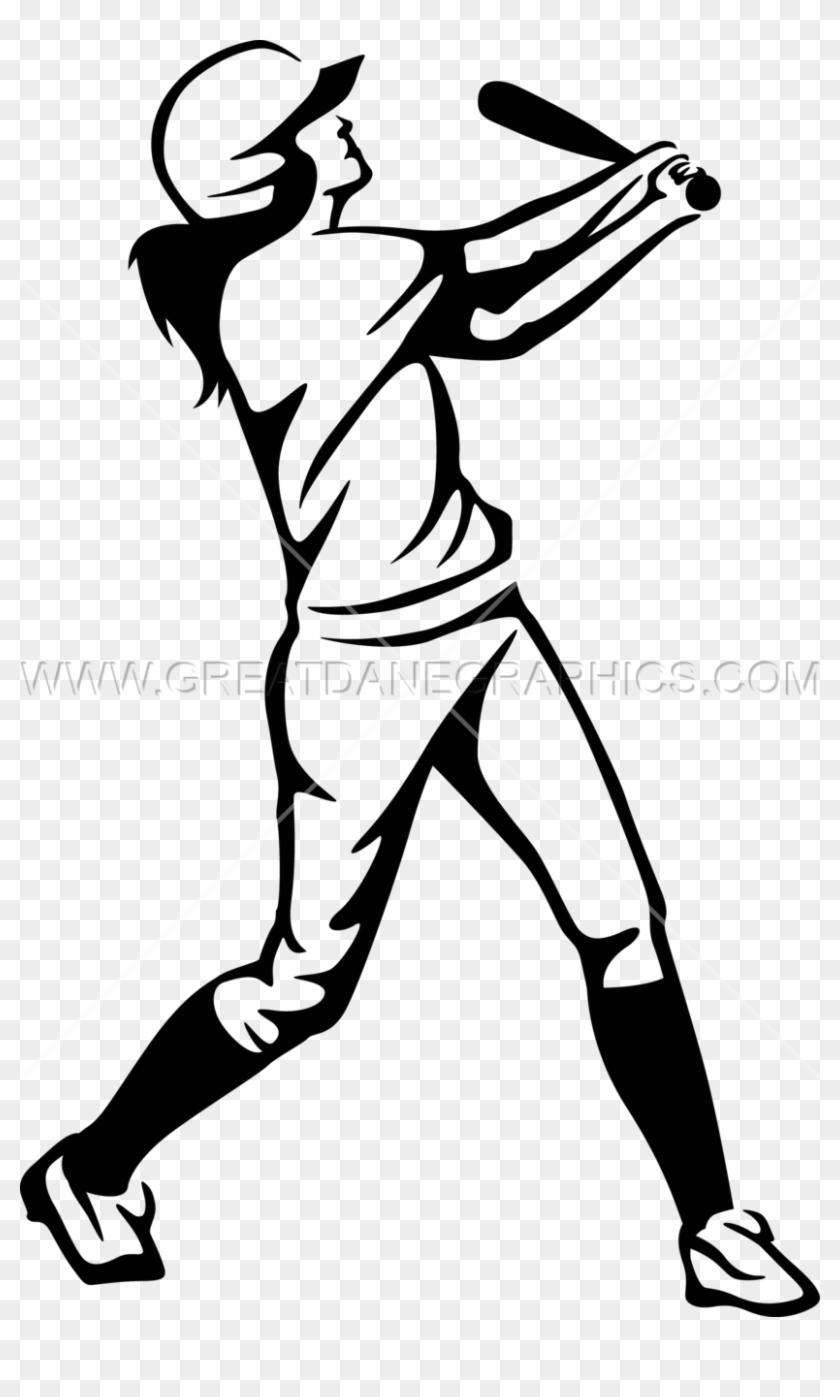Graphic Freeuse Library Baseball Player Pitching Clipart - Softball Player Drawing Easy - Png Download