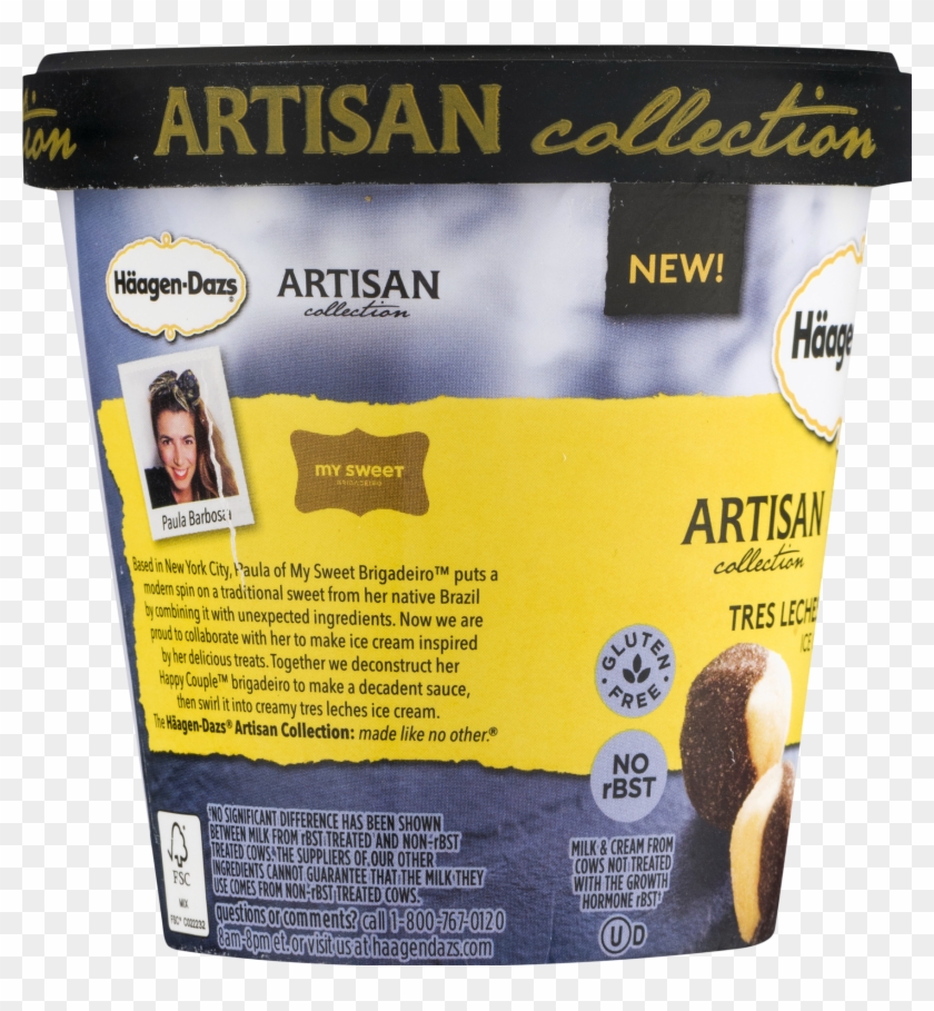 Haagen-dazs Artisan Collection Tres Leches Brigadeiro - Shiitake Clipart #4815258