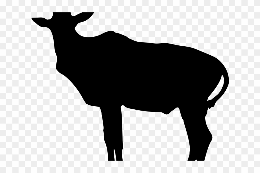 Antelope Clipart Silhouette - Bulldog Silhouette Png Transparent Png #4815444