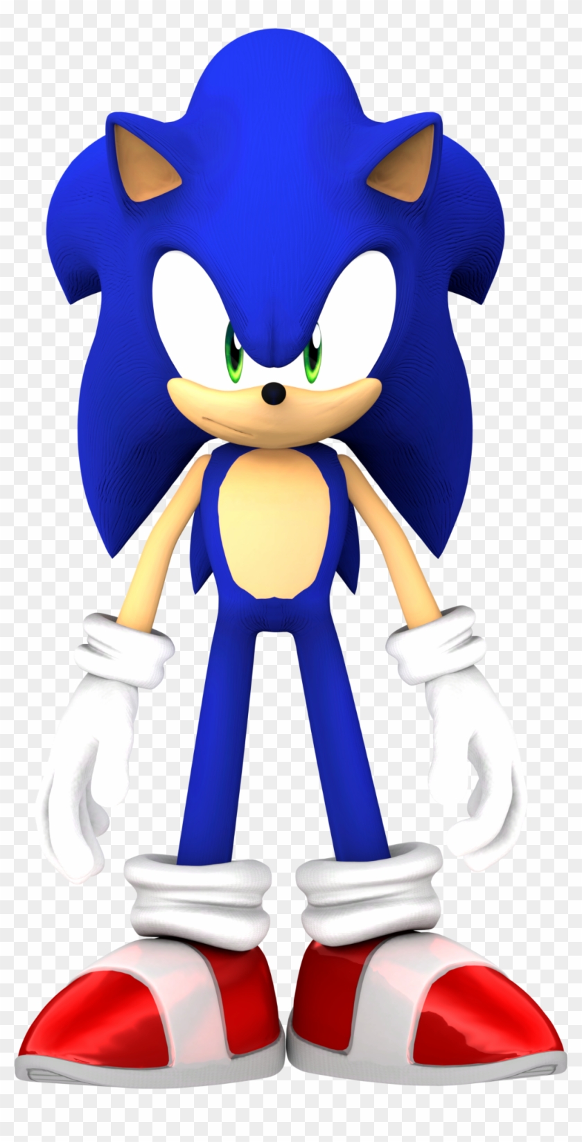 I Just Rendered A Certain Blue Hedgehog In Blender - Sonic The Hedgehog Clipart #4815838