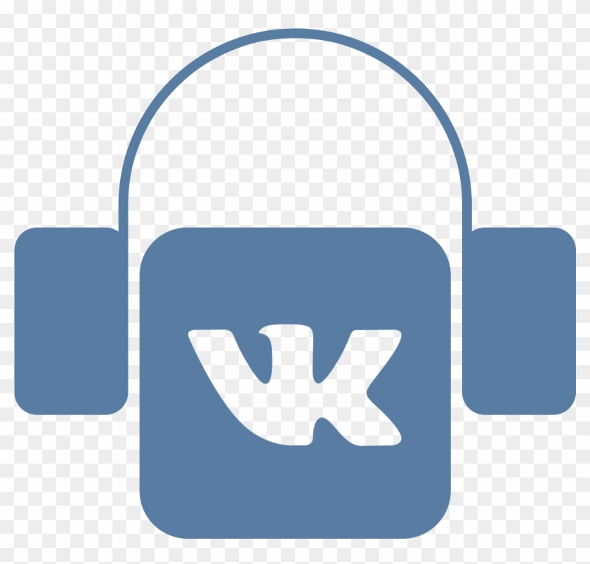 Скачать Музыку С Вконтакте В Один Клик - Вк Лого Clipart