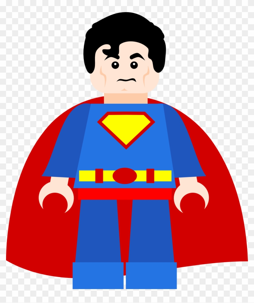 Superman - Lego Superman Svg Clipart #4815987