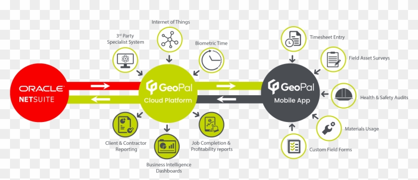 Geopal And Oracle Netsuite - Circle Clipart