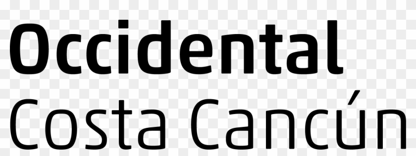 Logo - Hotel Occidental Costa Cancun Logo Clipart #4817311