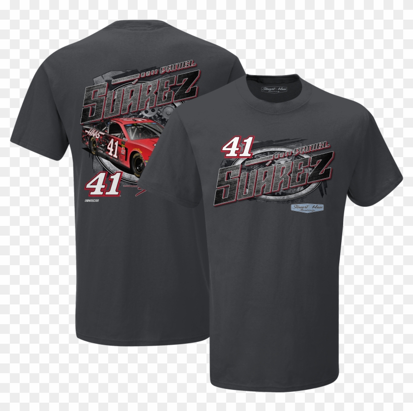 Ds 2019 Haas Steel Thunder Tee - Active Shirt Clipart #4817713