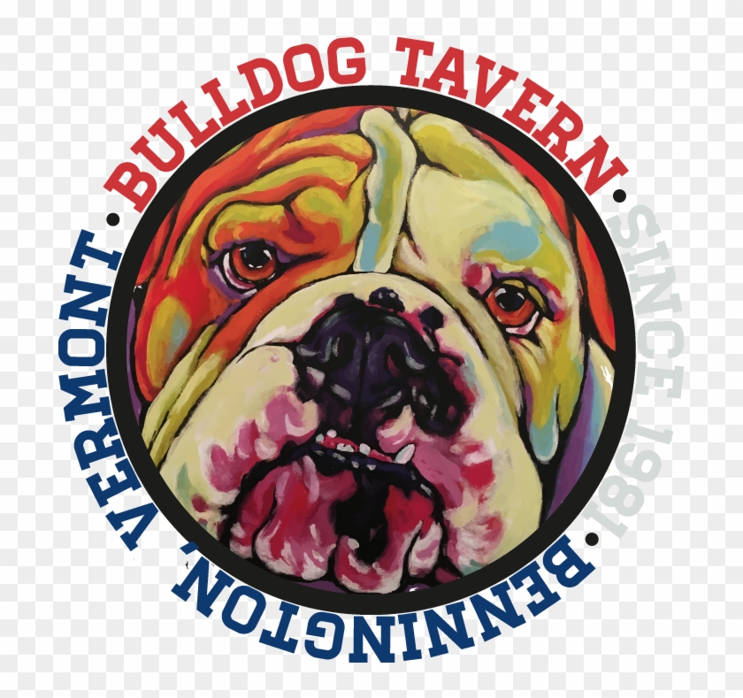 Bulldog Tavern Memorial Day Logo - Hobby Lobby Bulldog Canvas Clipart #4817898