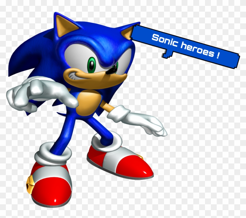 Sonic Heroes Sonicheroes Sonic - Sonic Heroes Sonic Clipart #4818334