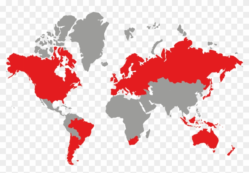 Bucharest In World Map Clipart #4818460