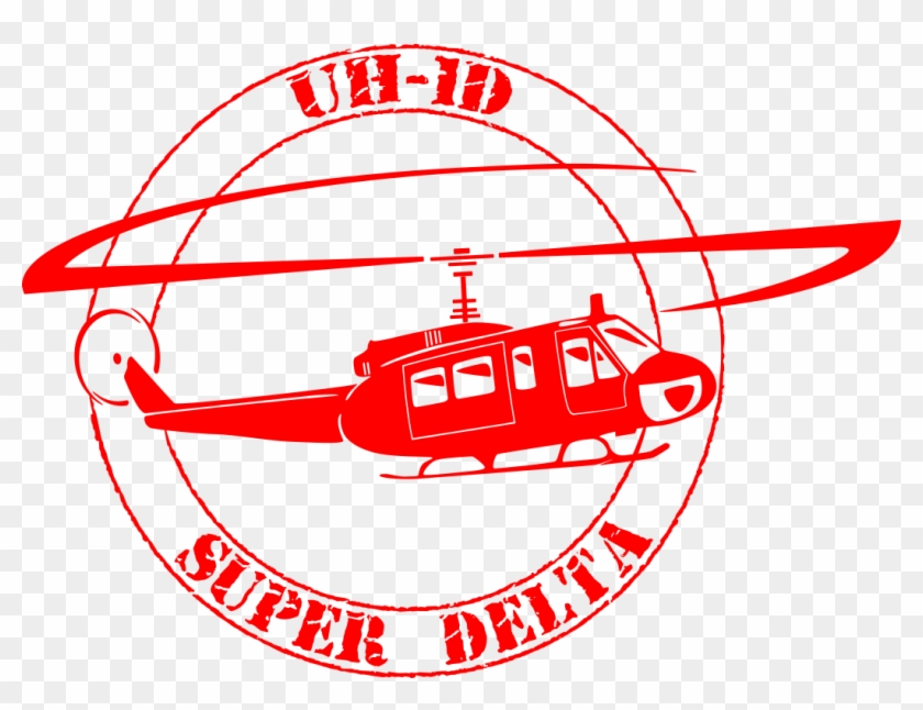 Uh-1d "super" Configuration Clipart