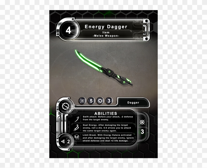 Board Game Weapon Cards Range Clipart