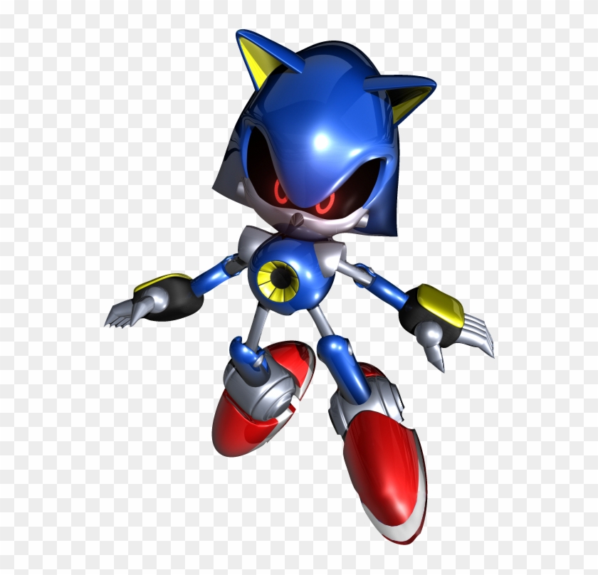 Metalsonic Heroes - Sonic Heroes Metal Sonic Clipart #4818571