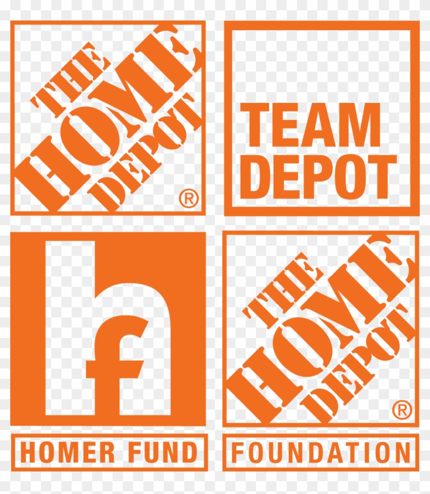 Desktop Backgrounds For Free Hd Home Depot Logo Home Depot Logo Clipart Pikpng