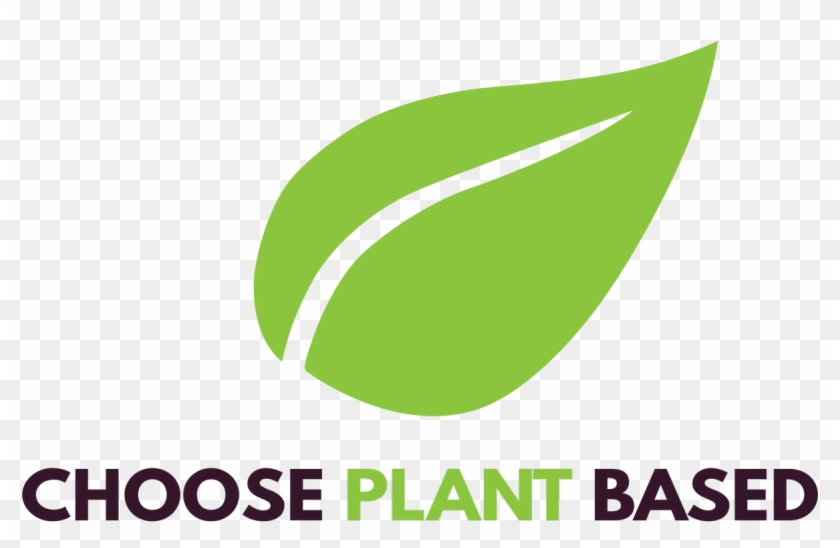 Choose Plant-based - Vegan Plant Based Logo Clipart
