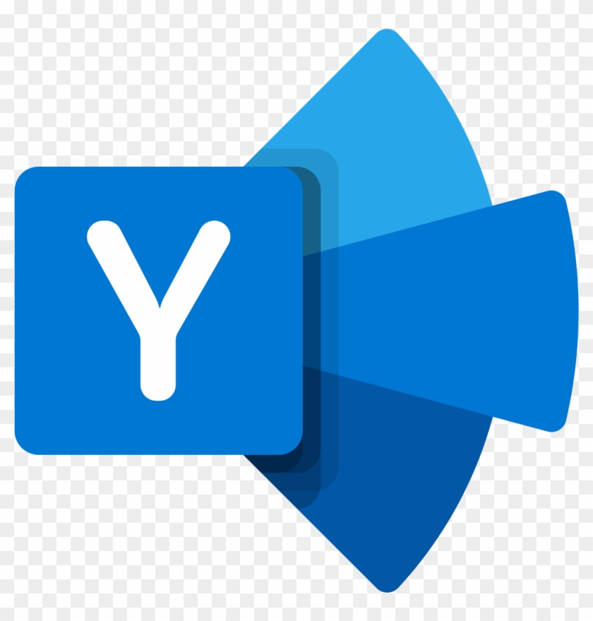 Yammer New Logo Png Clipart #4819237