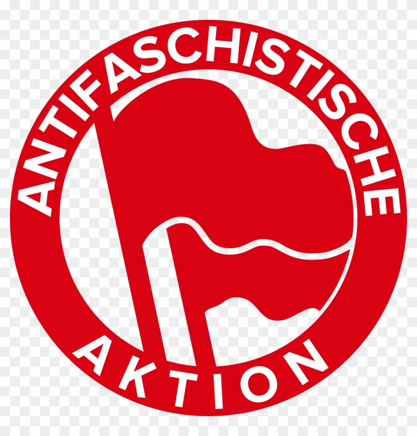 Original Antifa Logo - Antifaschistische Aktion Original Clipart