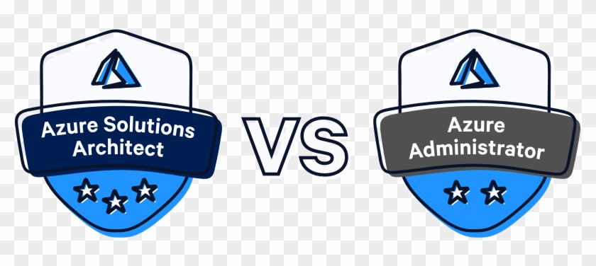 Azure Solutions Architect Vs - Emblem Clipart