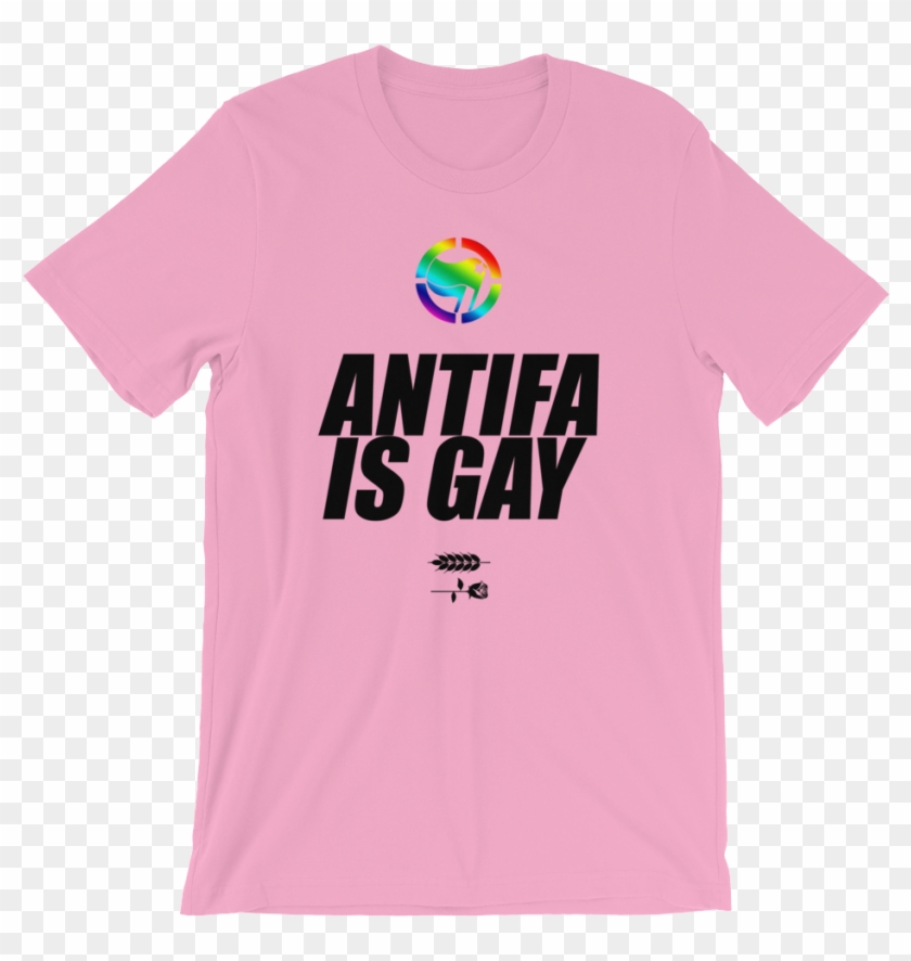 Antifa Is Gay Tee - Giro D Italia Tshirt Clipart #4820186