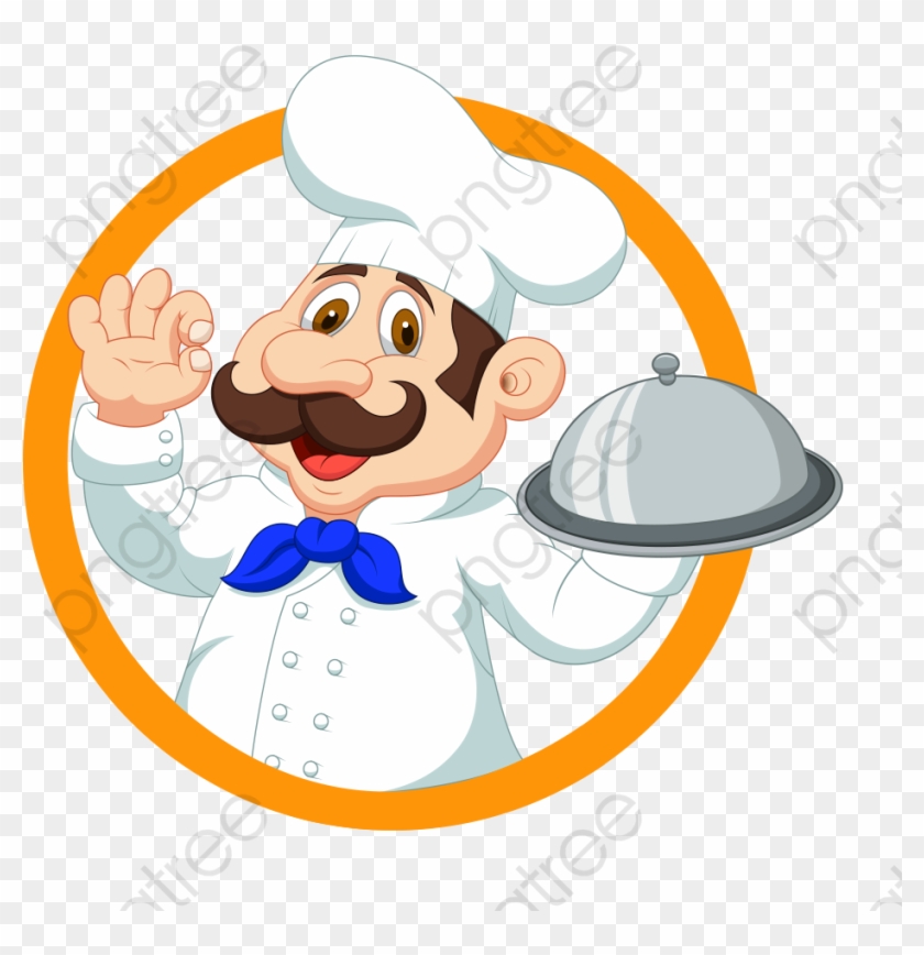 Transparent Format Image With - Chef Cartoon Clipart #4820489