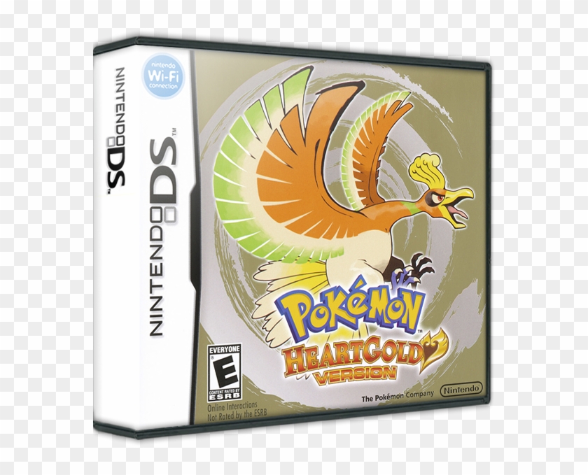 Pokémon Heartgold Version - Pokemon Heartgold Cover Clipart #4821265