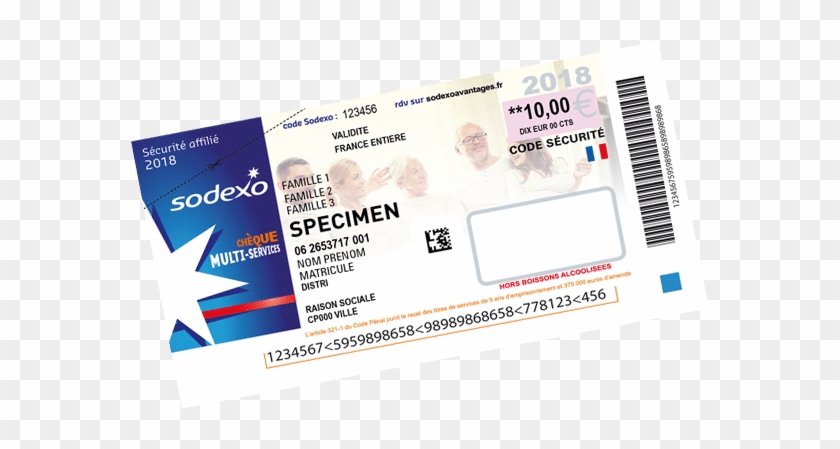 Chèque Multi-services - Sodexo Clipart #4821472