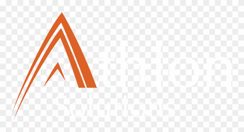 Cropped Athlon Logo White Color - Athlon Solutions Clipart