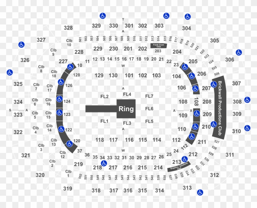 Amalie Arena Section 102 Row E Seat