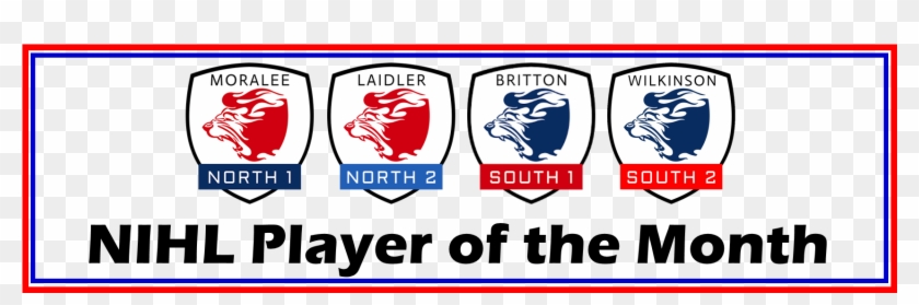 National League Announces Their February Players Of - English National Ice Hockey League Clipart