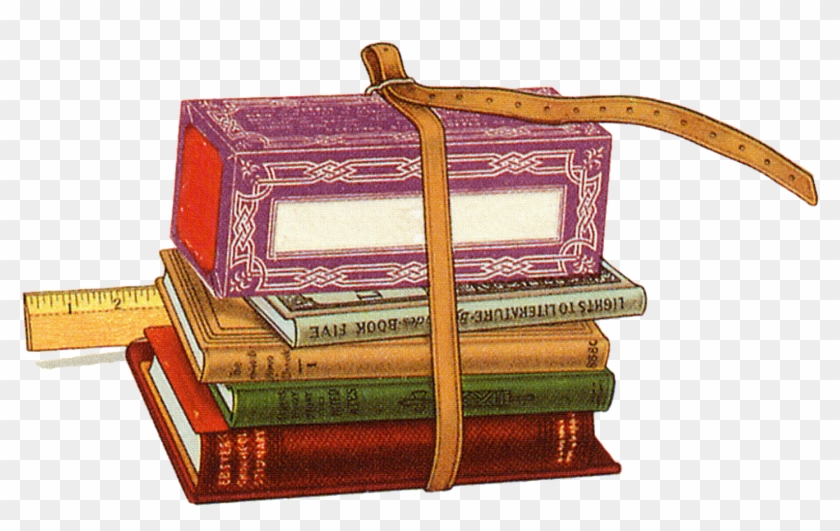 Vintage School Cliparts - Vintage School Clipart - Png Download #4822473